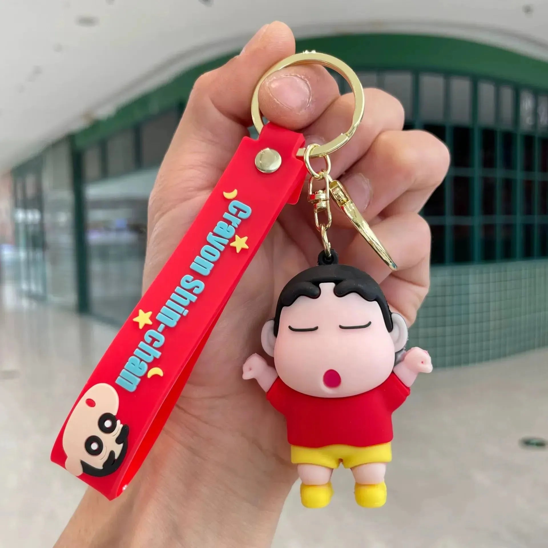 Crayon Shin-chan Action Style Keychain