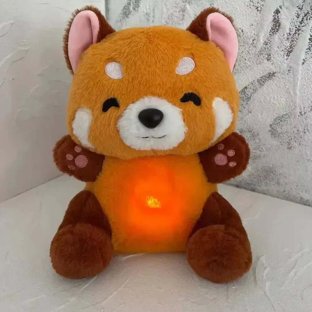 Red Panda Musical Breathing Teddy Plushie