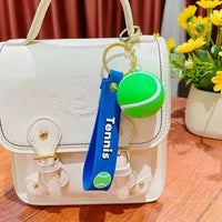 Sporty Spheres Sports Ball Keychain