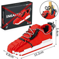 Streetwear HypeSneaker 3D Micro Building Blocks