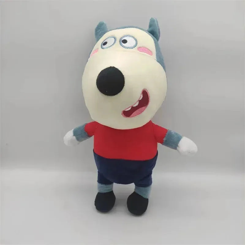 Joyful Wolf Family Plush (30 cm)