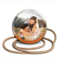 Mobile APP WIFI version can customize 3D crystal balls, audio and video electronic balls, and customize gifts Memory sphere - Bear Hugs