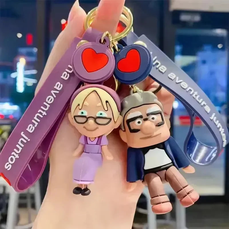 Up-lifting Love Ellie & Carl Keychain