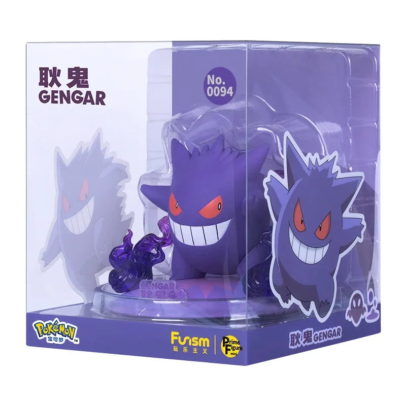 Pokemon 6 Style Genuine Lucario Pikachu Gengar Greninja Doll Model Ornament Anime Action Figure Children's Toys Birthday Gift - Bear Hugs