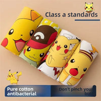 4pcs/set Pikachu Boys Trunks Underpants Cotton Anime - Bear Hugs