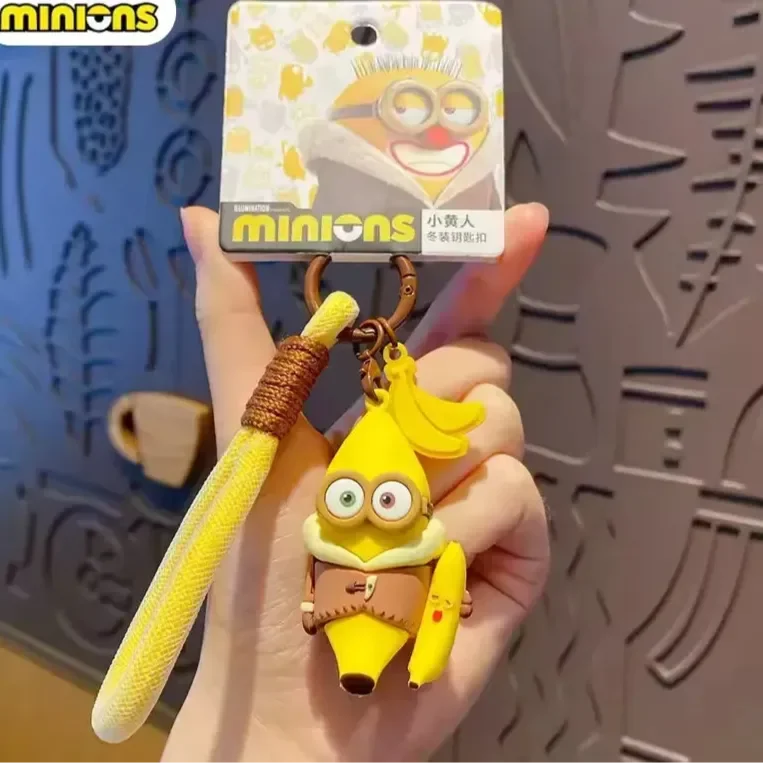 Minniun Winter Crew 3D Keychain