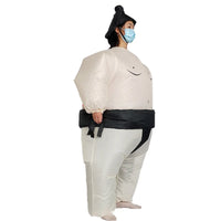 Sumo Wrestler Costume Inflatable Suit Blow Up Outfit Cosplay Party Dress for Kid and Adult - Bear Hugs