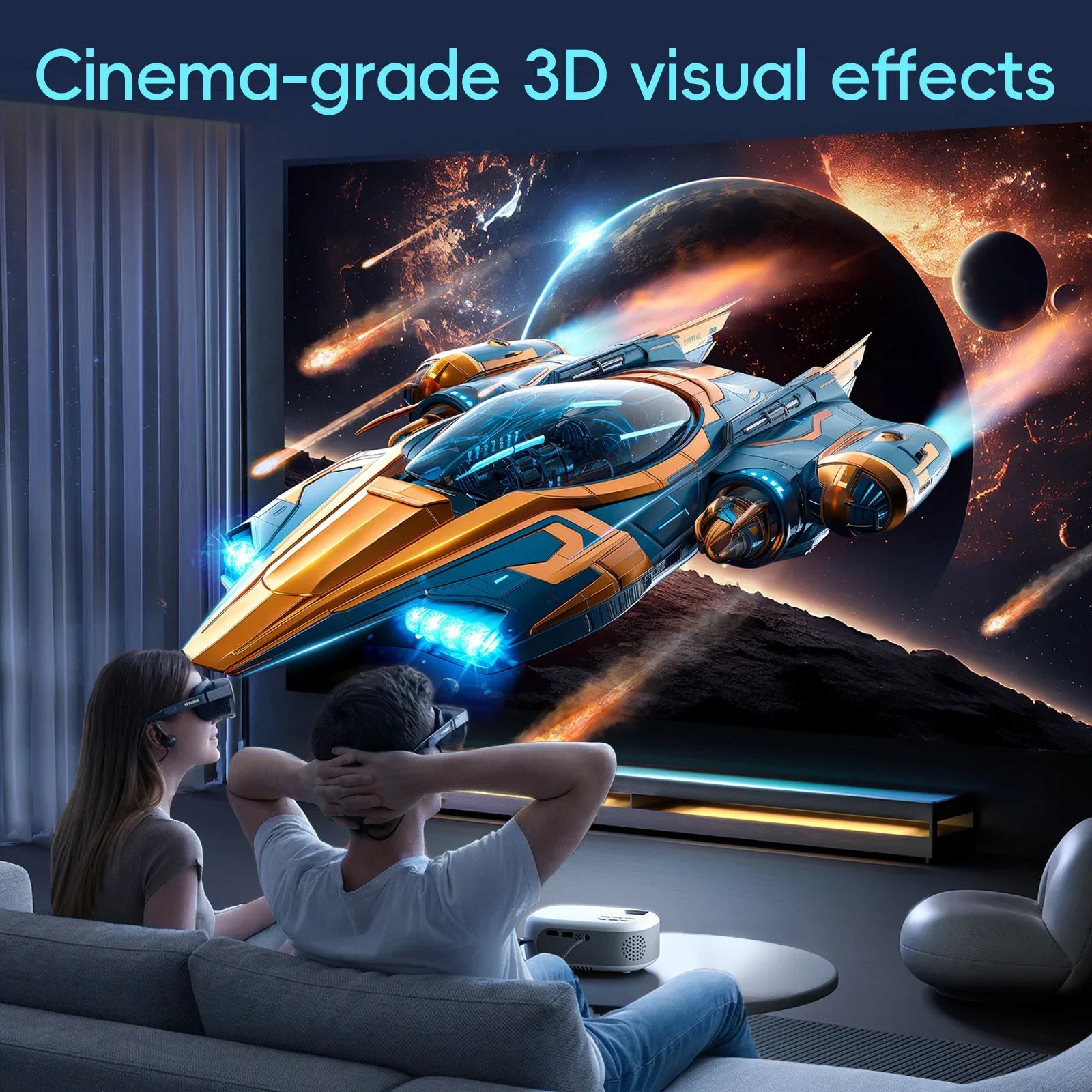 ENMESI V60 Private Cinema AR Glasses - Bear Hugs
