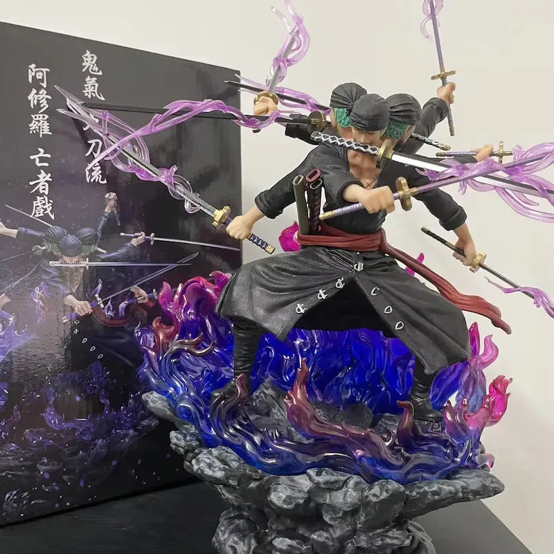 One Piece Zoro Figure Wano Onigashima Figure (40 cm)