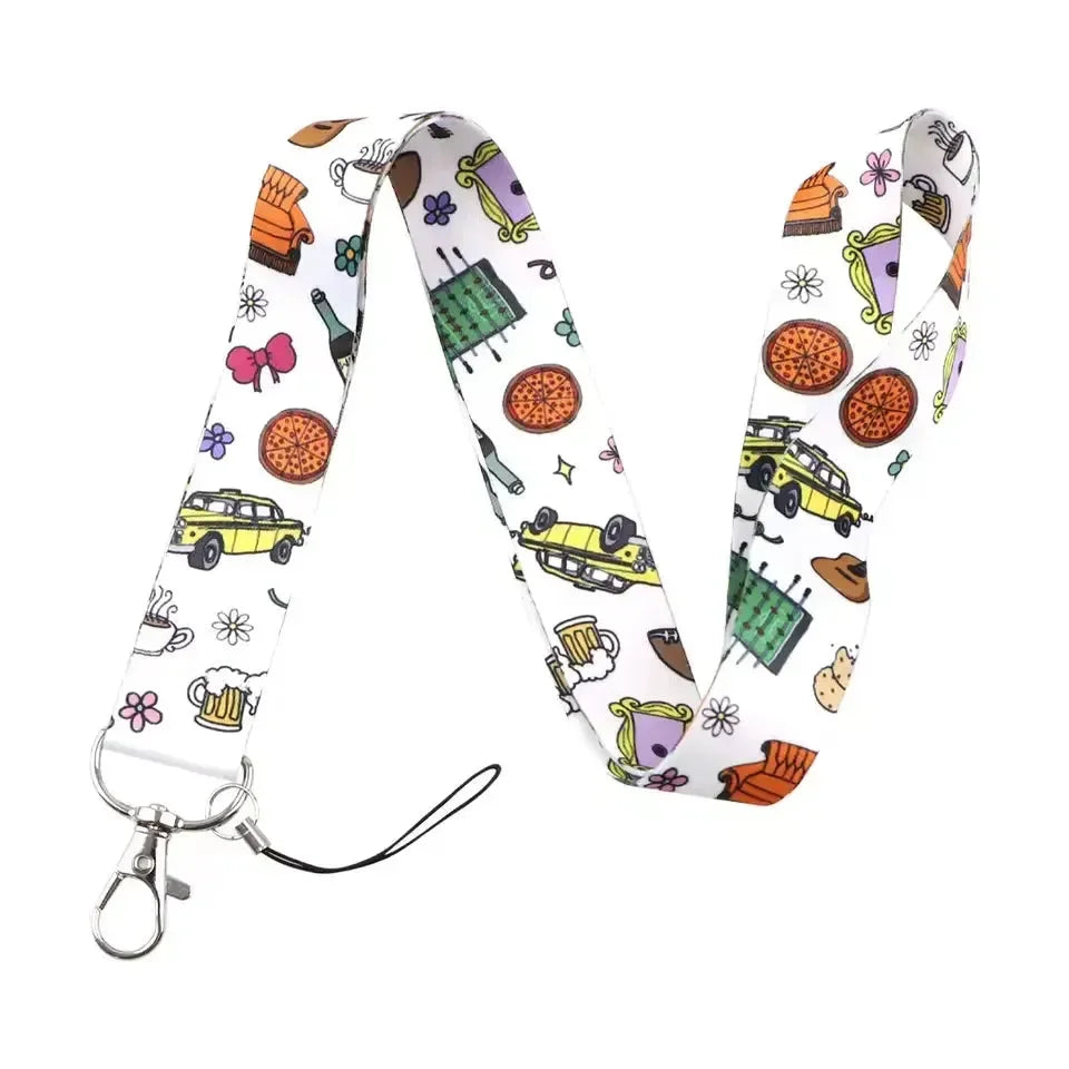 Porte-cartes porte-clés de la série télévisée Friends 