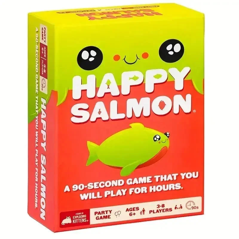 Happy Salmon Card Game - Bear Hugs