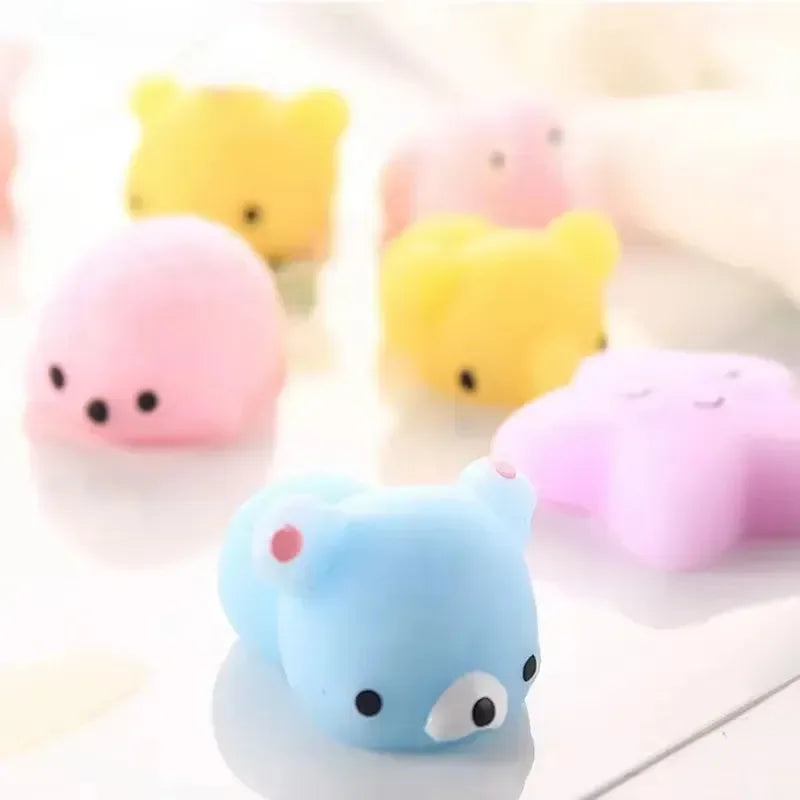 Mini Animal Squishies (Set of 10)