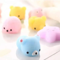Mini Animal Squishies (Set of 10)