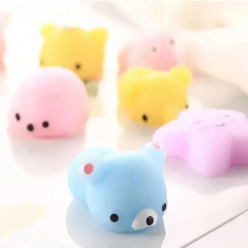 Mini Animal Squishies (Set of 10)