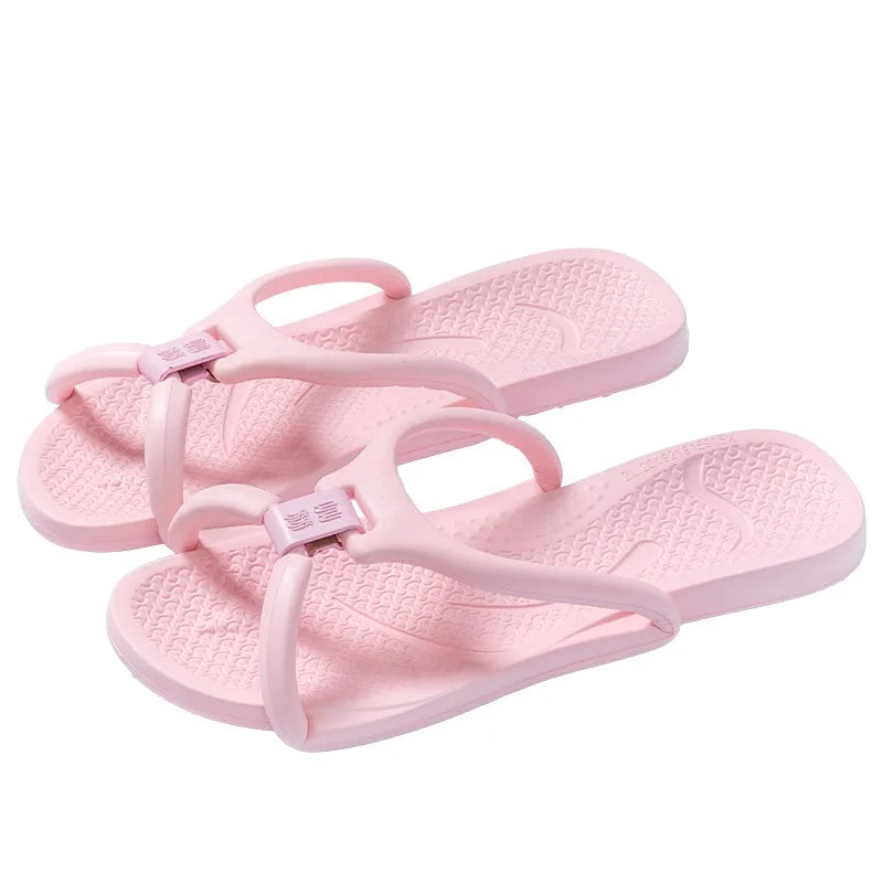 Foldable Travel Slippers Unisex EVA Flip Flops Hotel Non Slip Bathroom Indoor Outdoor Portable Lightweight Comfortable - Bear Hugs