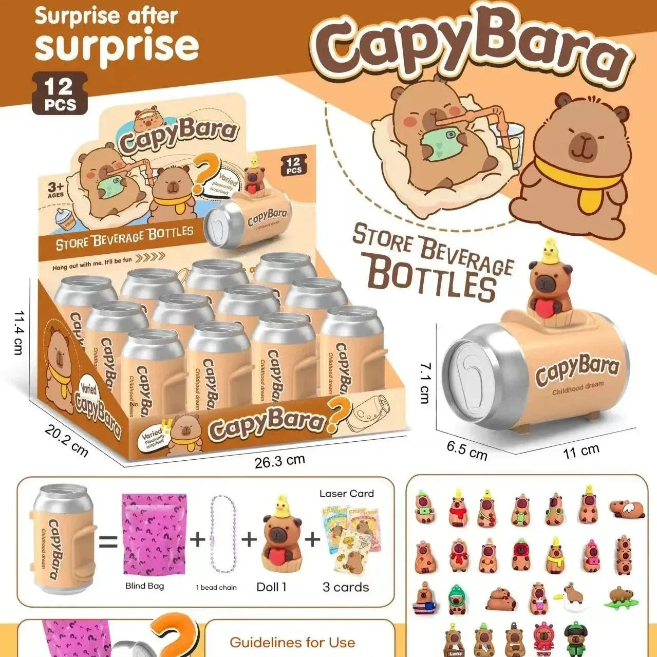 Mix Mania Blind Can Boxes (Set of 12)