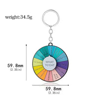 Spin-Sational Decision Making Keychain