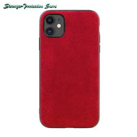 Luxury Italian Alcantara Leather Case (For iPhones)