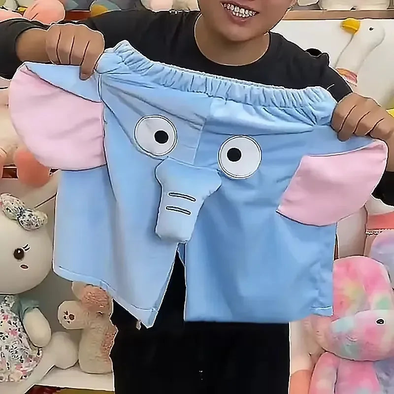 Funny Elephant Trunk Novelty Shorts