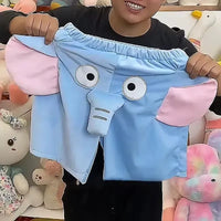 Funny Elephant Trunk Novelty Shorts