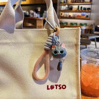 Gojo Cat Juijitsu Kaisen Keychain