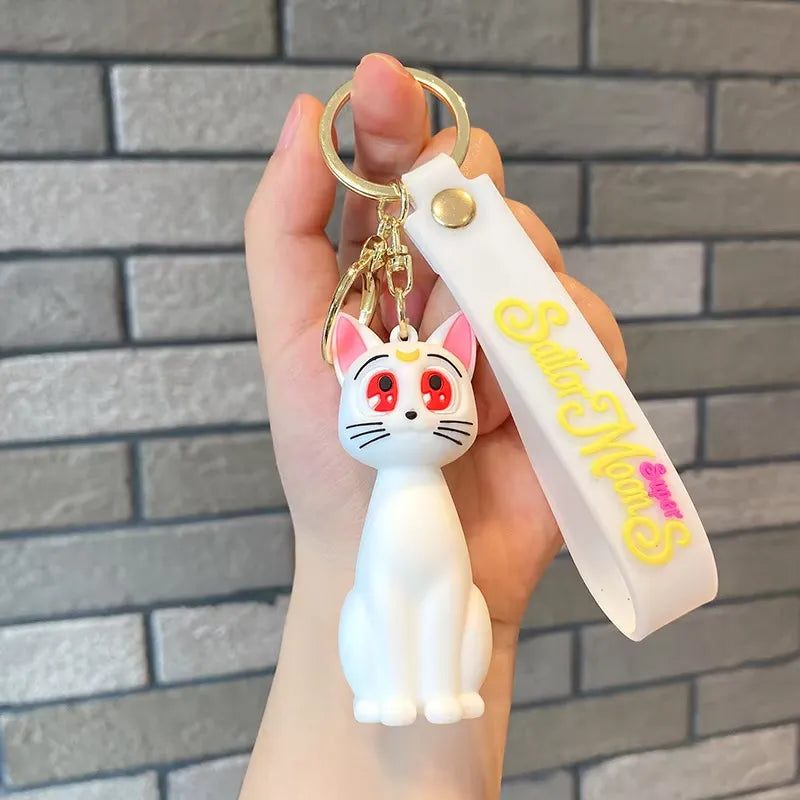 Sailor Moon Cat 3D keychain