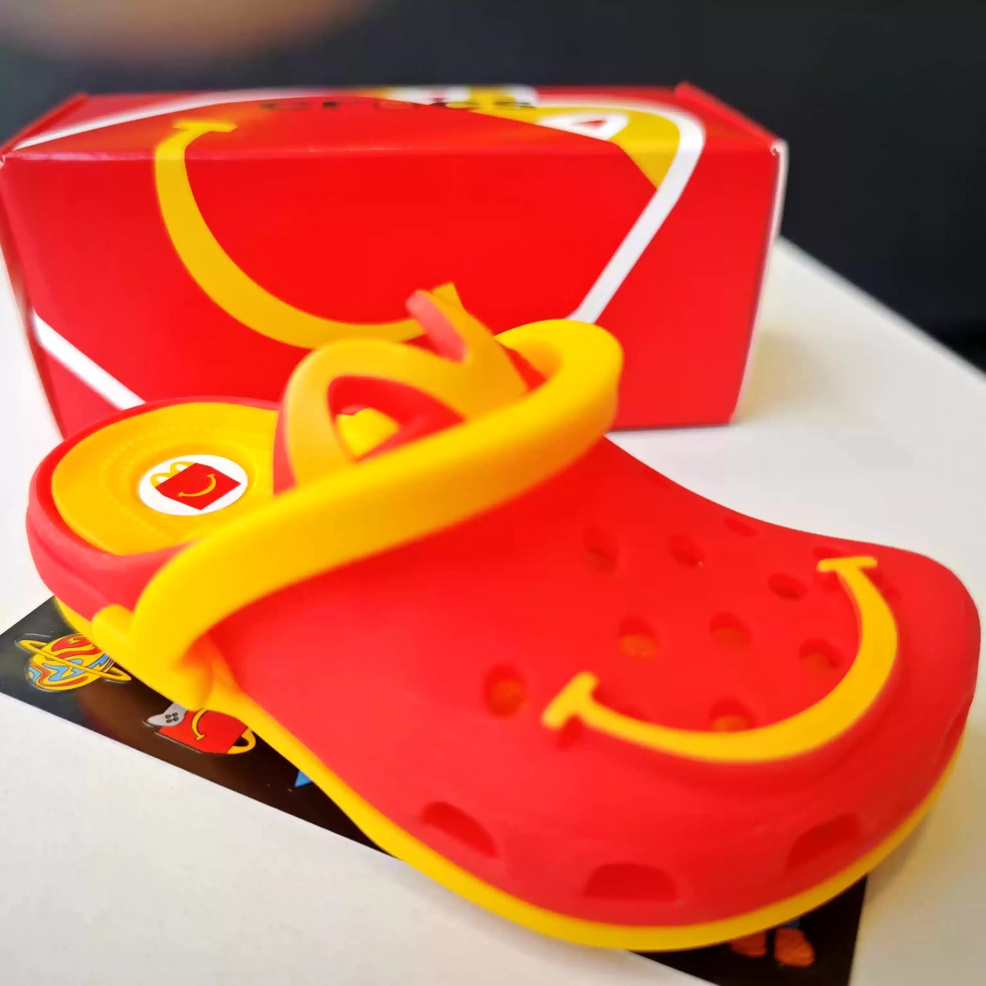 McDonalds x Crocs Keychain