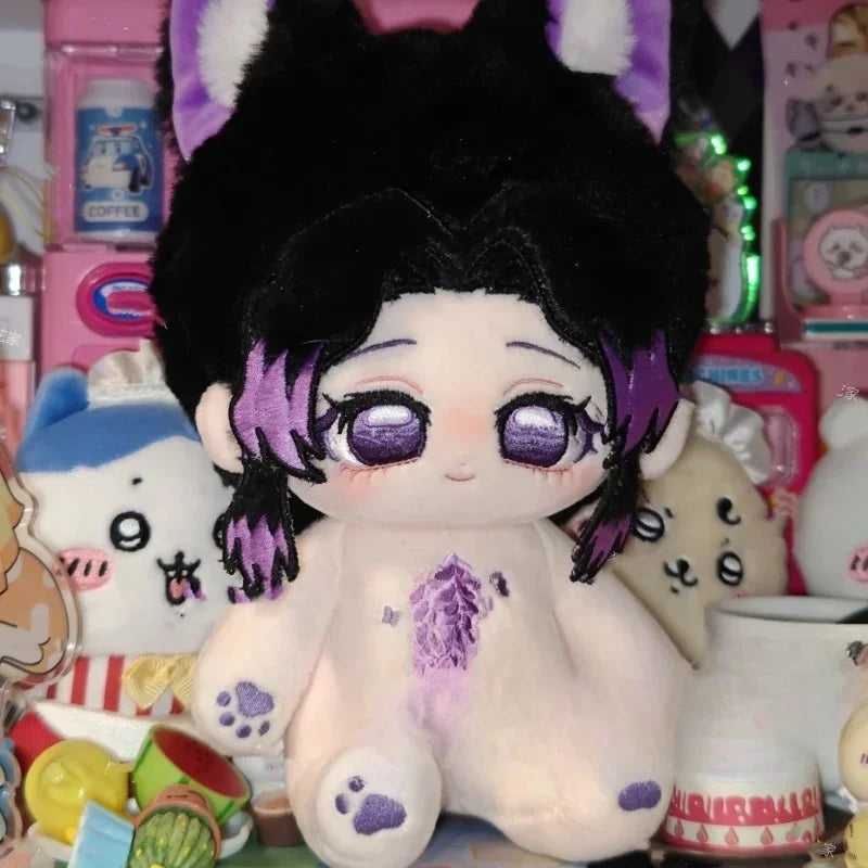 20cm Stuffed Anime Kimetsu No Yaiba Demon Slayer Kochou Shinobu Figure Plush Dress Up Cotton Doll Cosplay Toys for Kids Gift - Bear Hugs