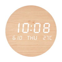 Nordic Style Wooden Hanging Clock