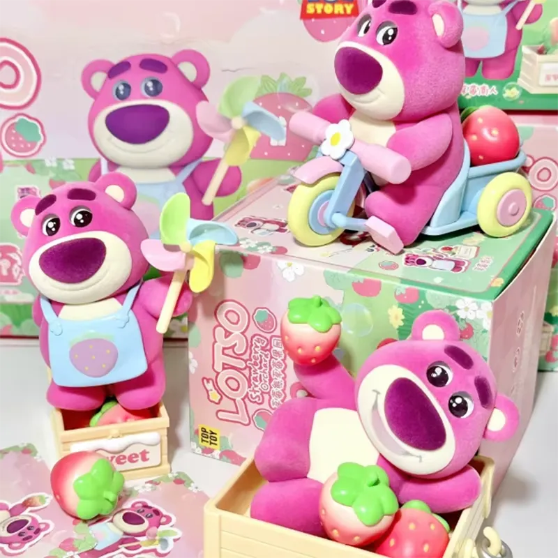 Disney Kawaii Lotso Strawberry Orchard Series Blind Box