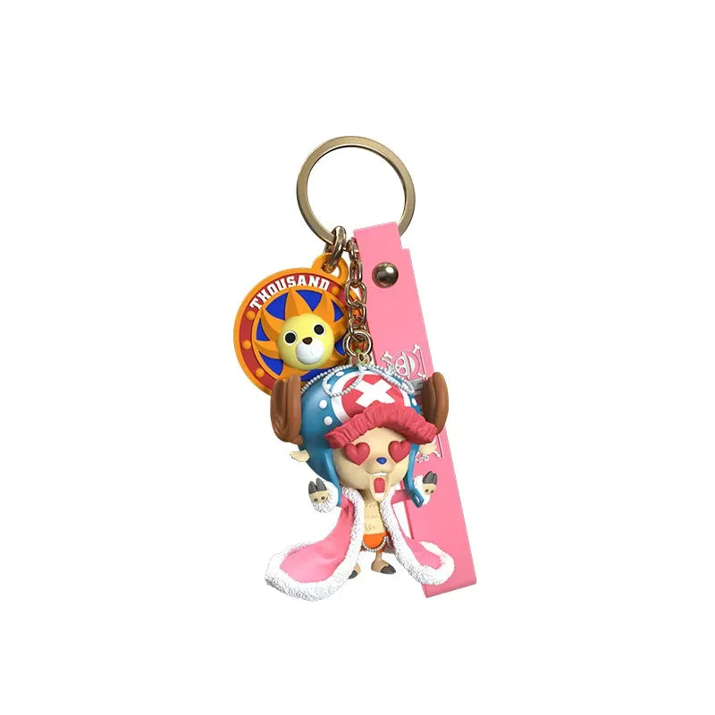 One Piece Long Robed 3D Keychain