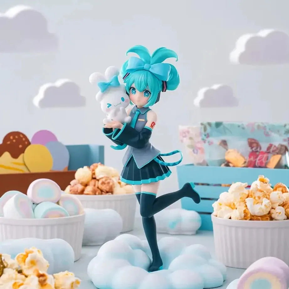 Hatsune Miku X Cinnamoroll Figurine (17CM)