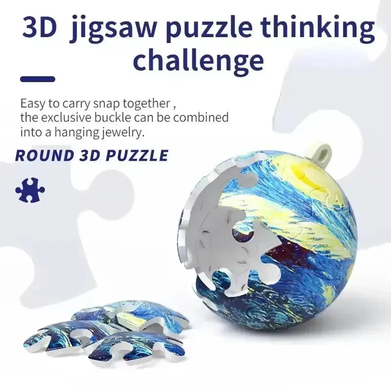 Orbix Explorer DIY Puzzle Keychain