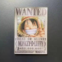 One Piece Wanted Fridge Magnets