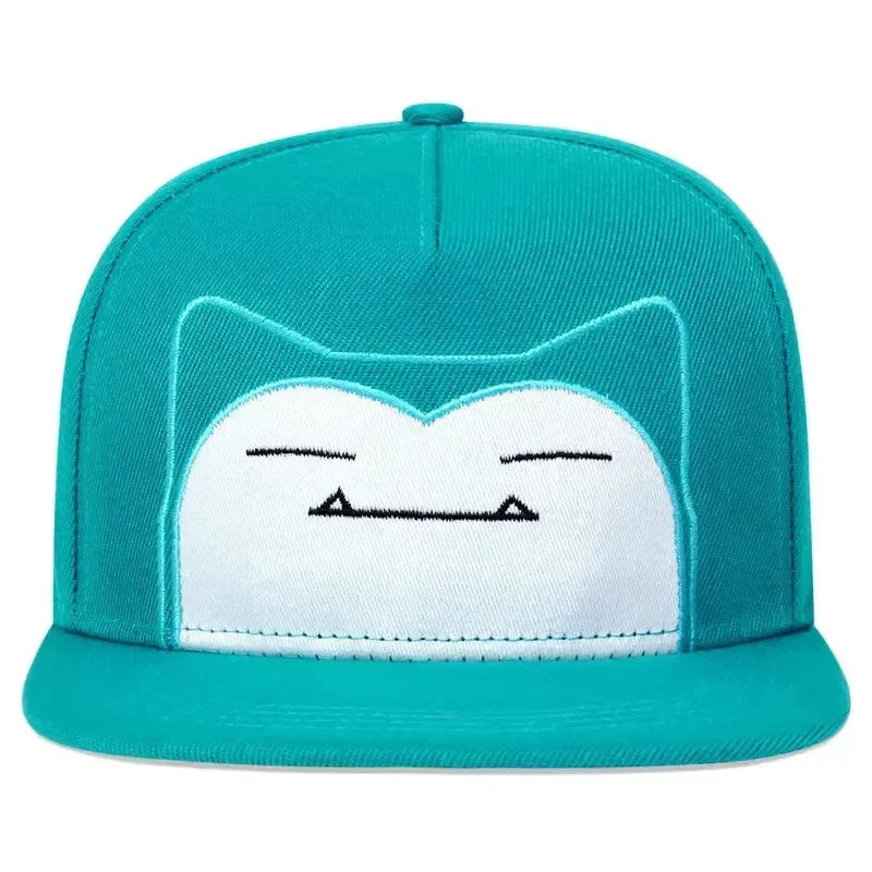 Snorlax Face Hip Hop Hat