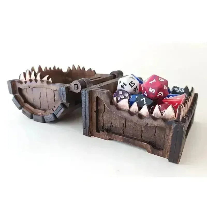 Mimic's Maw Wooden Storage Chest