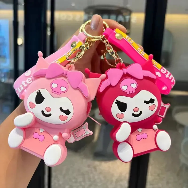 Wink & Stash Kuromi Silicone Pouch