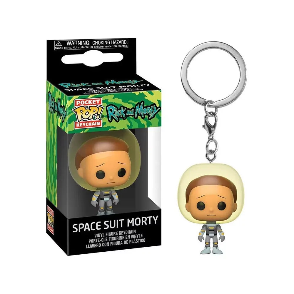 Rick and Morty Pocket Pop Keychain