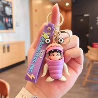 Scream Team Monsters Inc. Keychain