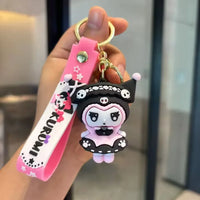 Kawaii Kuromi Many Moods Keychain