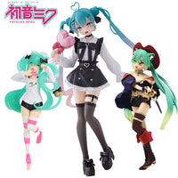 19cm Girl Hatsune Miku Anime Figure Fashion Subclture Miku Action Figure Room Decorations PVC Collection Model Doll Toys - Bear Hugs