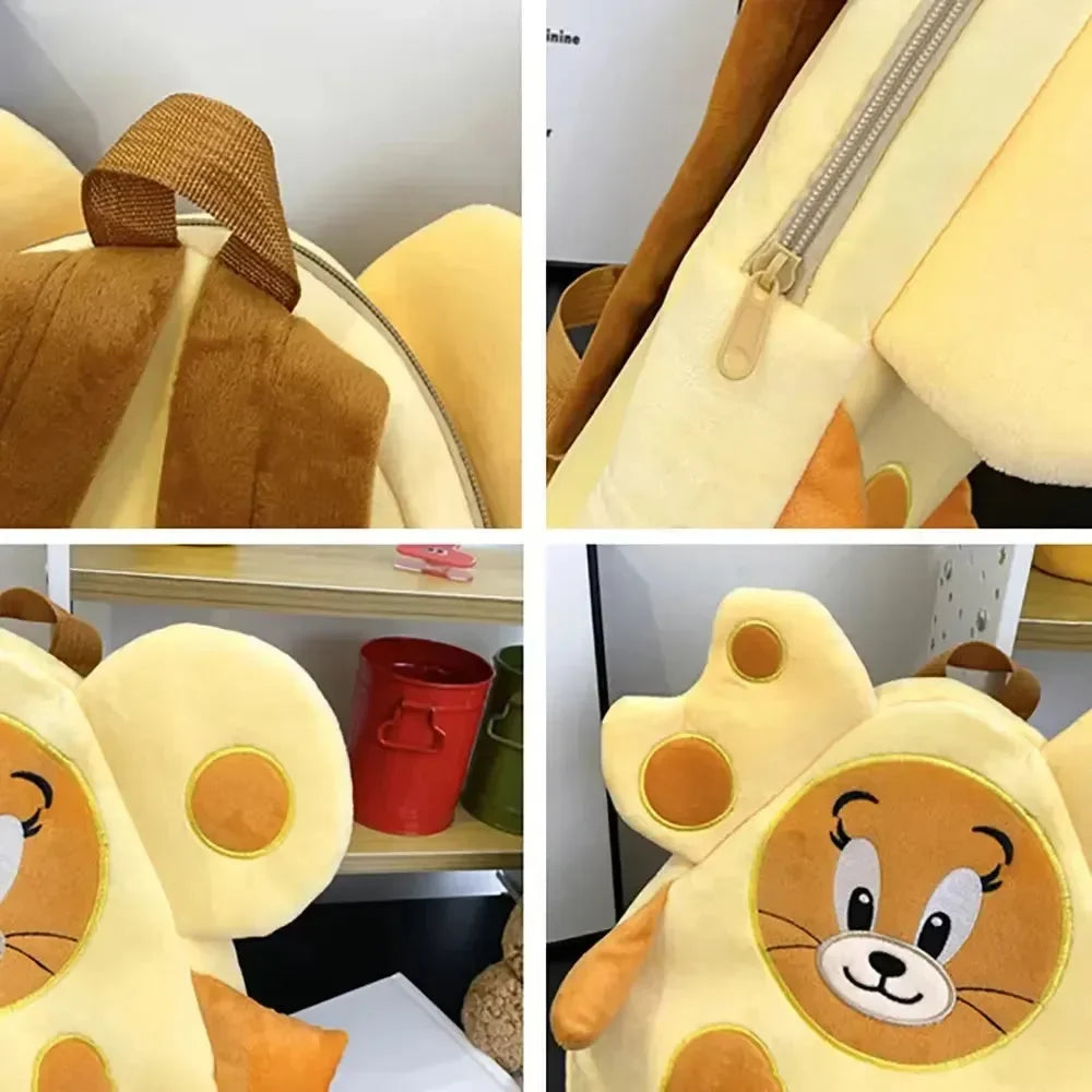 Tom & Jerry Cheese Shaped Backpack (35 cm)