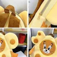 Tom & Jerry Cheese Shaped Backpack (35 cm)