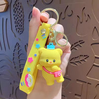 Sweet Glee Butter Bear 3D Keychain