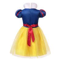 Kids Clothing 2PCS Set Dress+Cloak Snow White Princess Costume Halloween Carnival Cosplay Party Girls Dresses Birthday Party - Bear Hugs