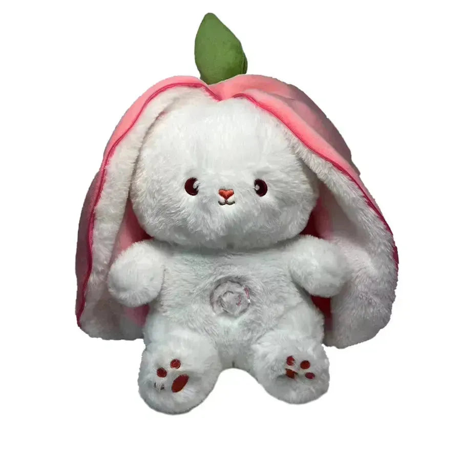 Strawberry Carrot Bunny Breathing Plushie