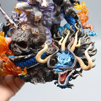 One Piece Luffy Gear 5 vs. Kaido Action Figure Set (20 cm)