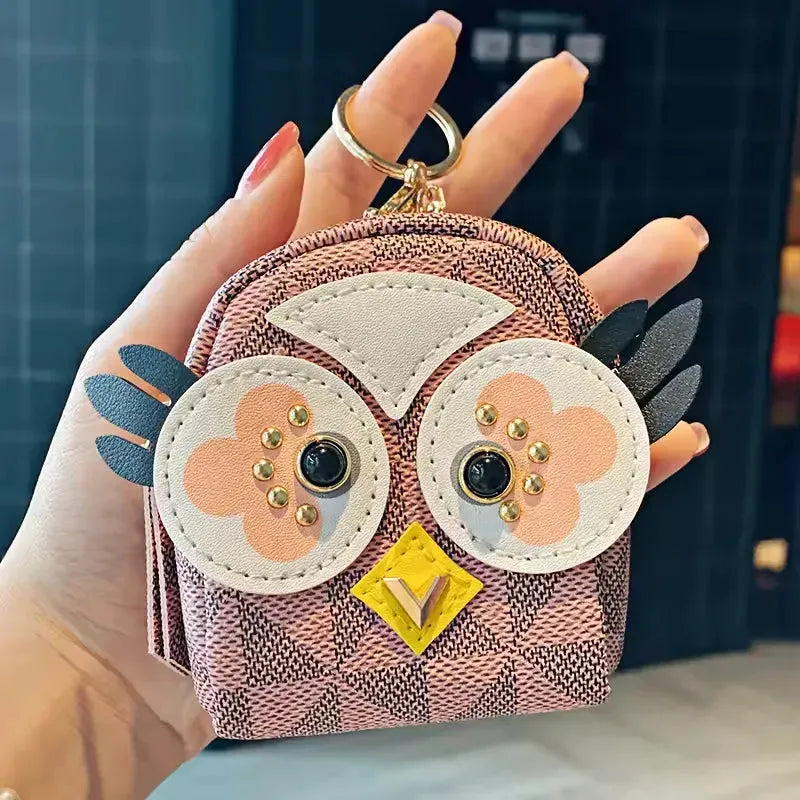 Wise Wings Designer Owl Coin Purse