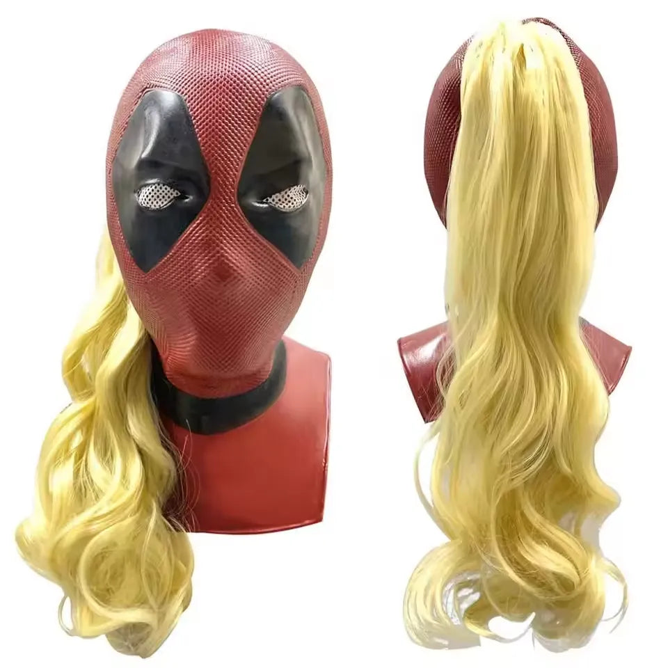 Lady Deadpool Wig Mask and Costume