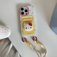 3D Strawberry Hello Kitty Phone Case (For iPhones)